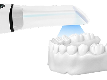 Escaneo intraoral en uso